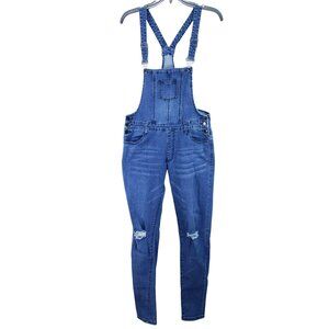 American Bazi Fashion Overalls Women's Size Large Distressed